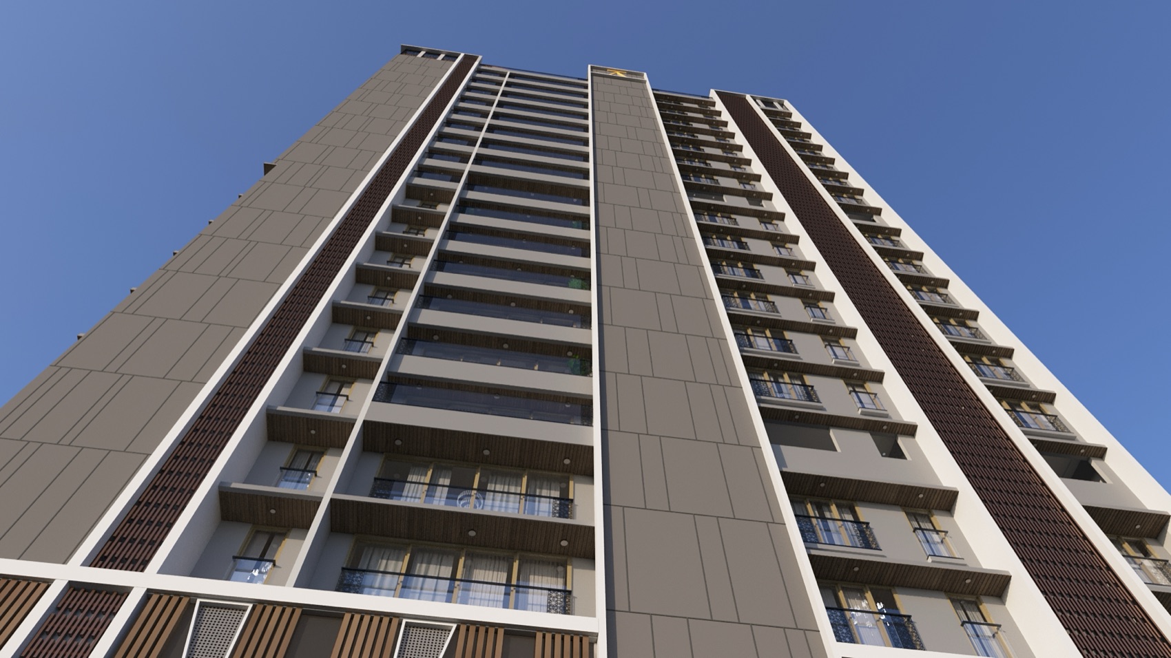 Aakasa Shivaji Park tower, architectural render