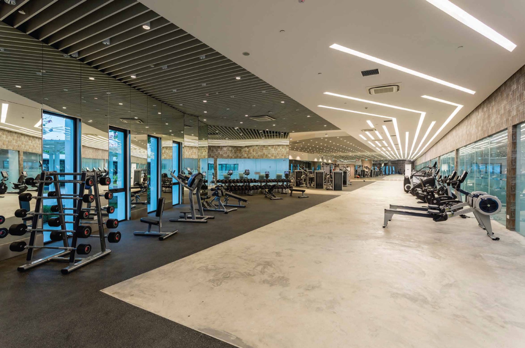 State-of-the-art fitness centre